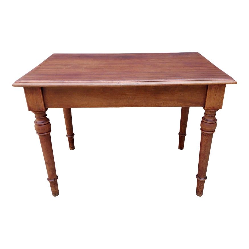 Wooden Desk Table, Italy, 1920s added by Rochelle Bloom