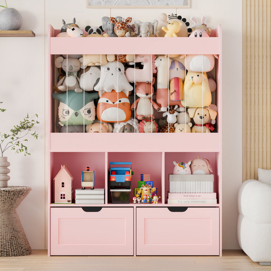 Red Cute Storage Bins
