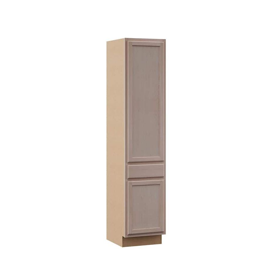 Hampton Bay Hampton 24 in. W x 18 D 84 H Assembled Pantry Kitchen Cabinet in Unfinished KPDR2484-UF - The Home Depot added by Emily Monsees