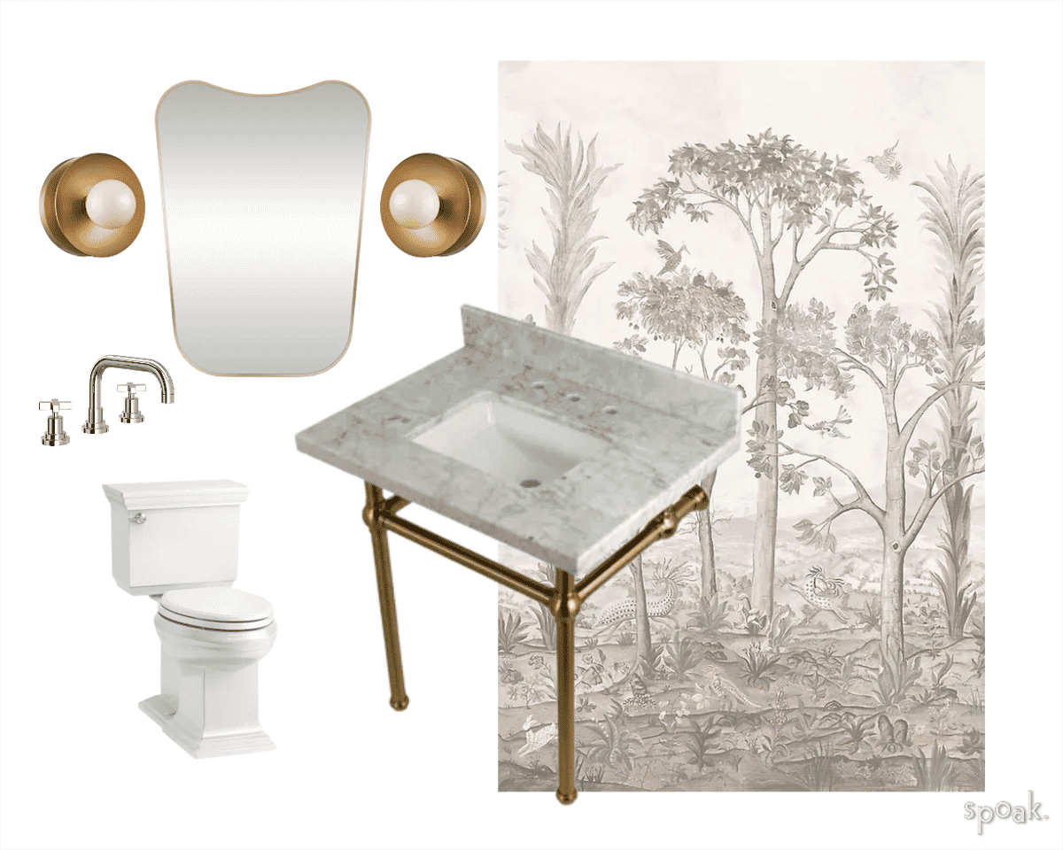 Bathroom Inspo designed by Brooke Schwartz