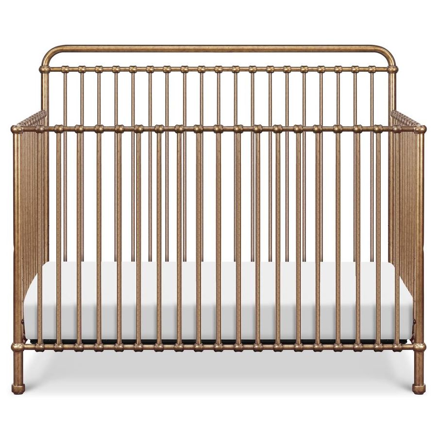 Million Dollar Baby Winston French Vintage Gold Steel 4-in-1 Convertible Crib added by Joelle Cullimore