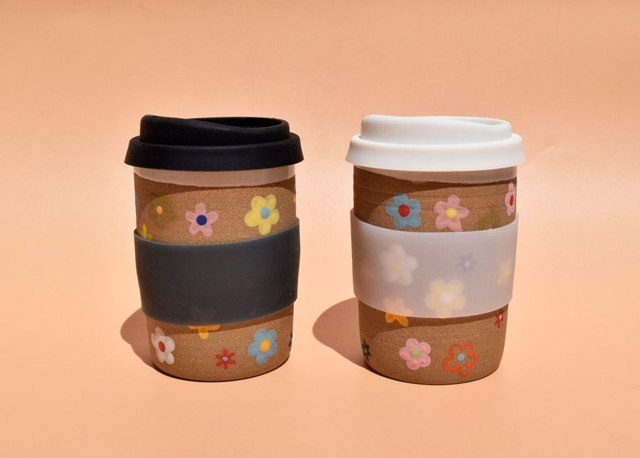Garden Travel Cup —    Christi Ahee Ceramics added by Spoak 