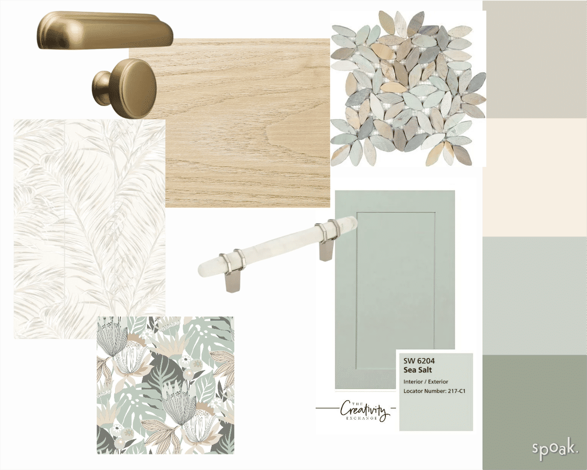 Organic Craft Room Inspiration designed by Dria Sweet