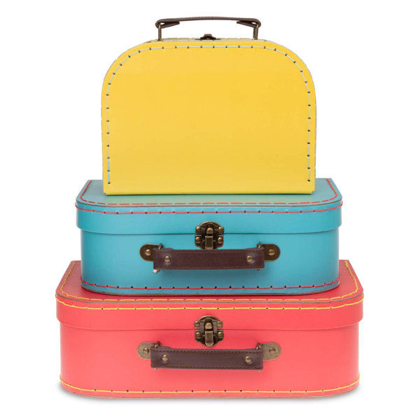 3 Peice Paperboard Suitcases Box Set added by Joanna Andreoni