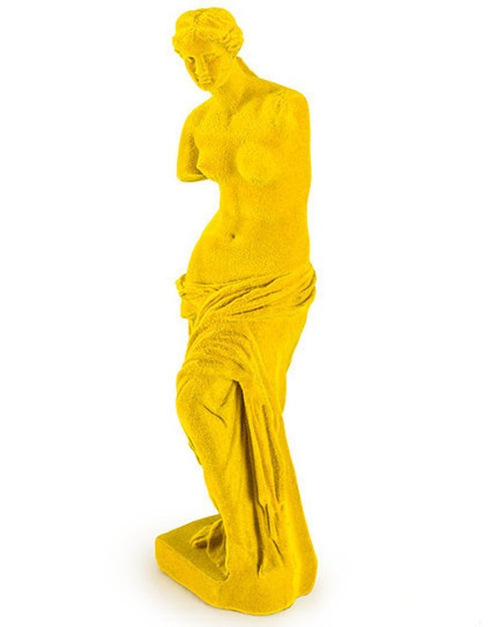 Quirky Flocked Bright Venus De Milo Ornament  Venus Statue  - Etsy added by Spoak Member