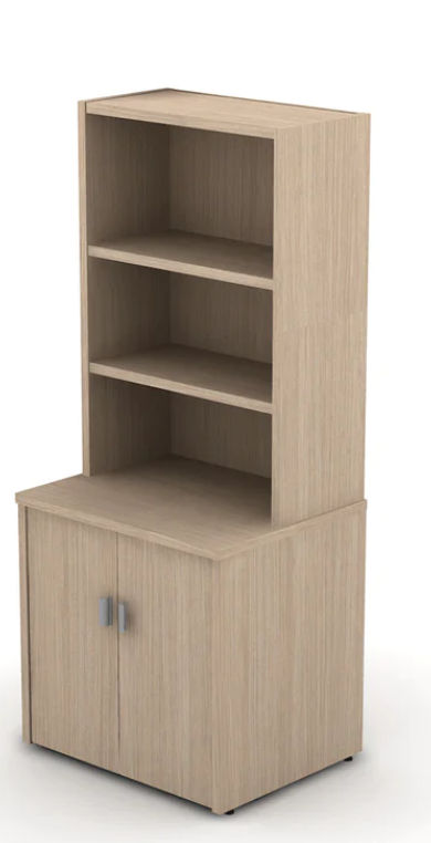 EDGE 2-Shelf Open Hutch added by Hur Home