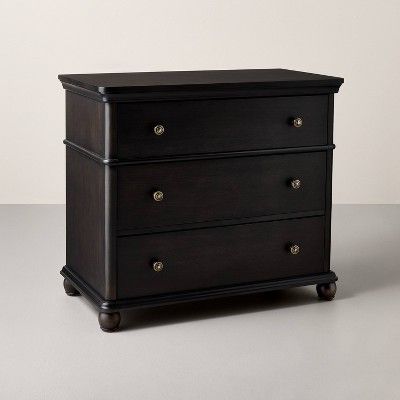 3 Drawer Classic Vertical Dresser - Black - Hearth & Hand™ with Magnolia added by Brittany Preister