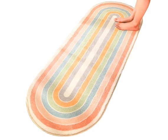 Soft Mat for Bedroom Long Runner Rug for Living Room Floor - Etsy added by Danielle Eiler