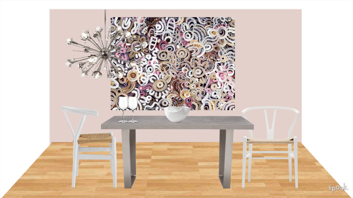 Dining Room Inspiration designed by Melissa Isles