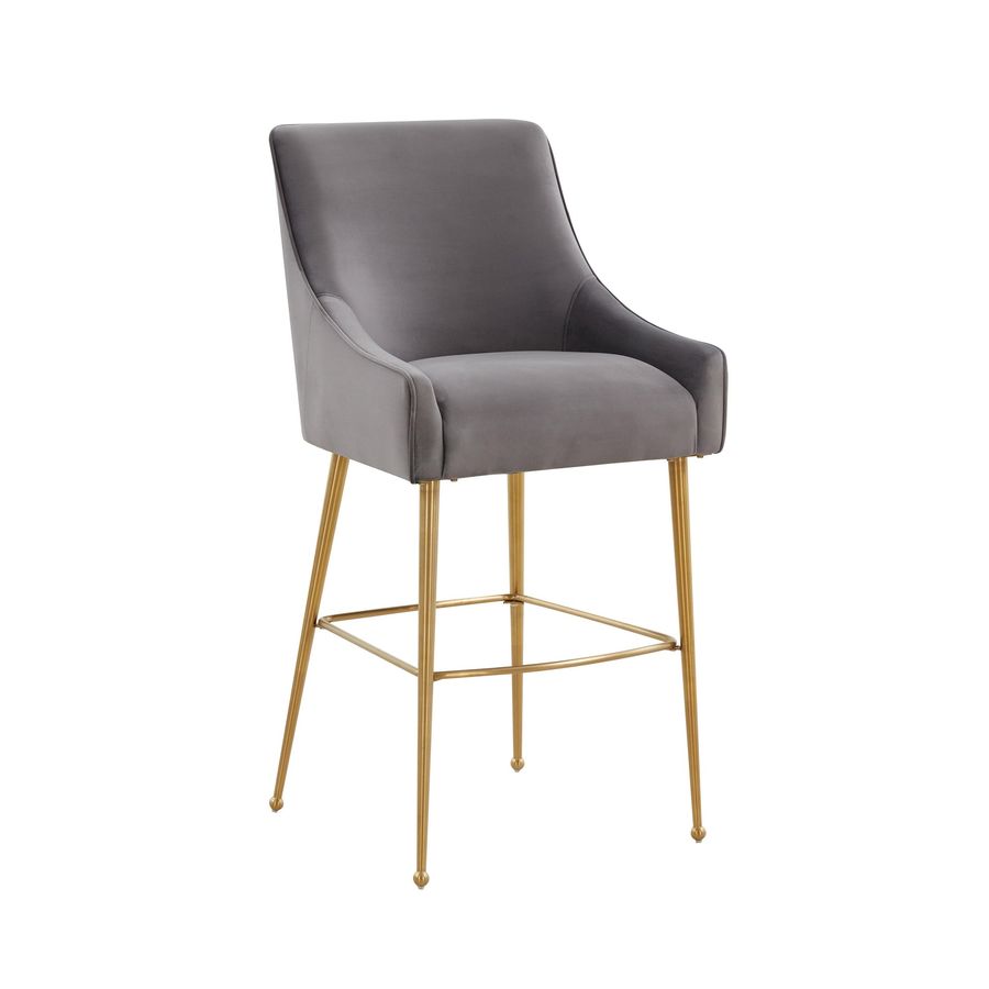 Beatrix Velvet Stool added by Nicole Tedesco