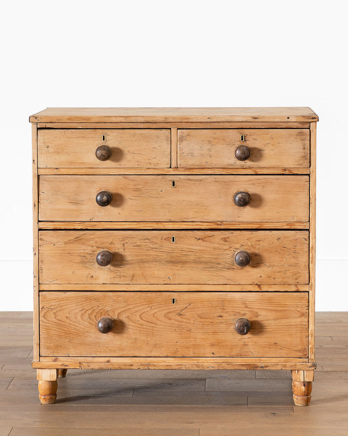 Vintage Wooden Chest of Drawers added by Kate McKay Designs
