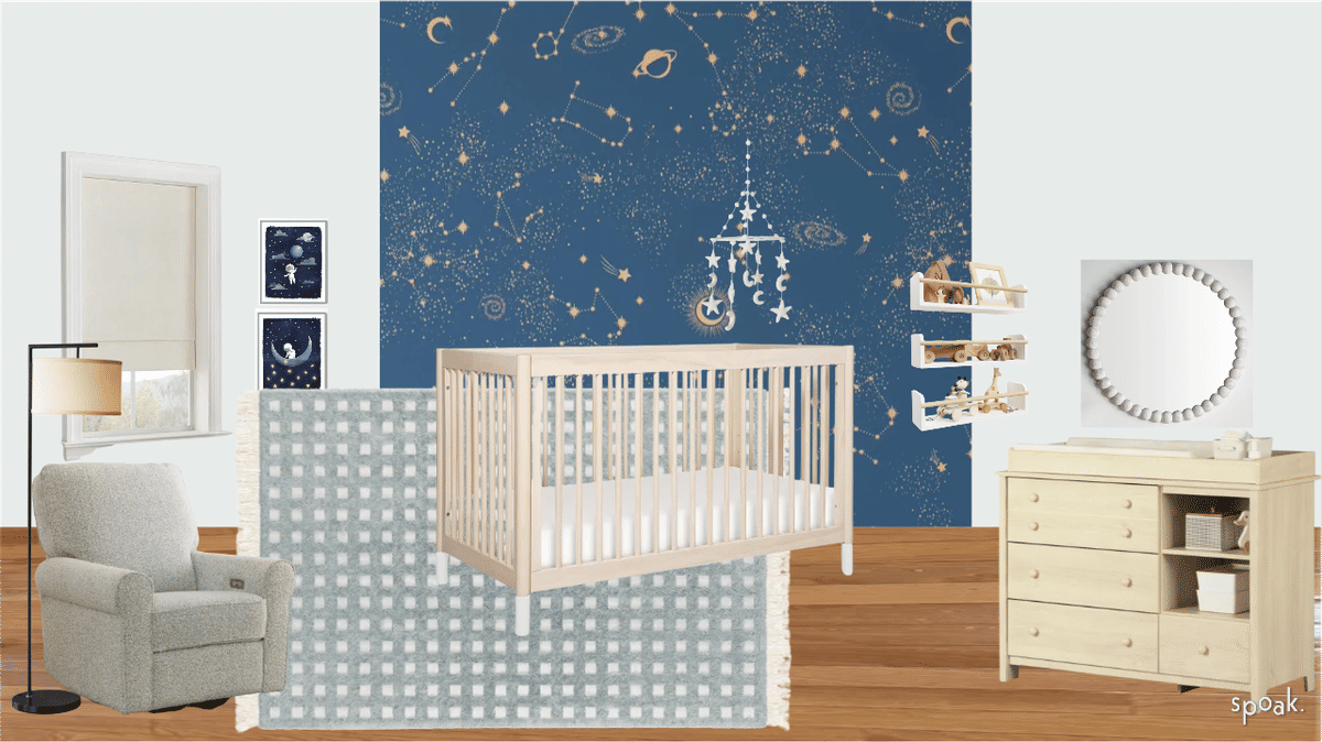 Nursery Inspiration designed by Diana Rojas