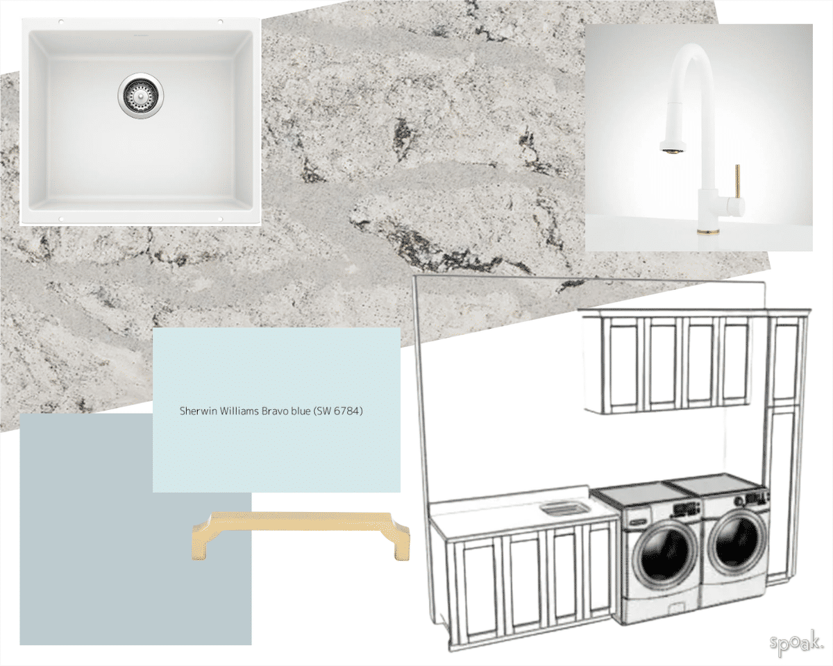 Laundry Room Inspo designed by Hailey Miller