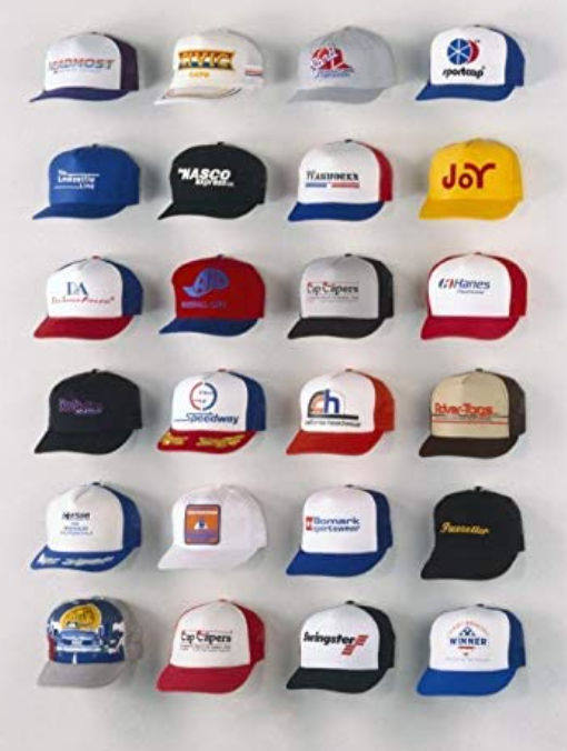 Baseball Cap Display; Wall Mounted Hat Rack; Baseball Cap Storage & Organization; Great for Cap Collectors (24) added by Spoak Member