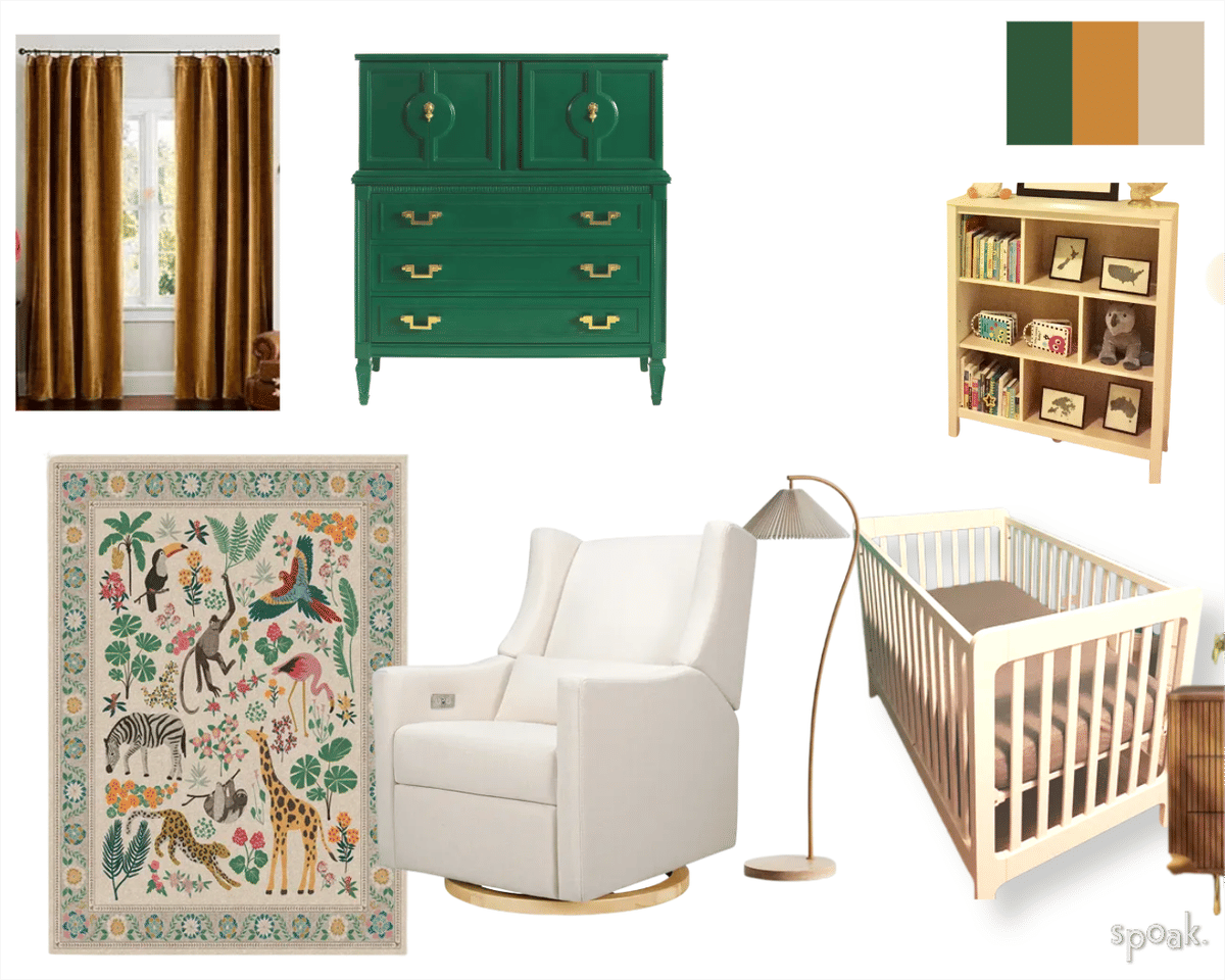 Nursery Ideas designed by Kate Kerans
