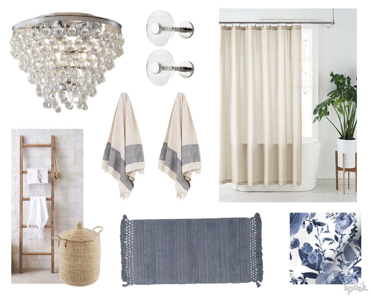 Bathroom Inspiration designed by True LIfe Design Co