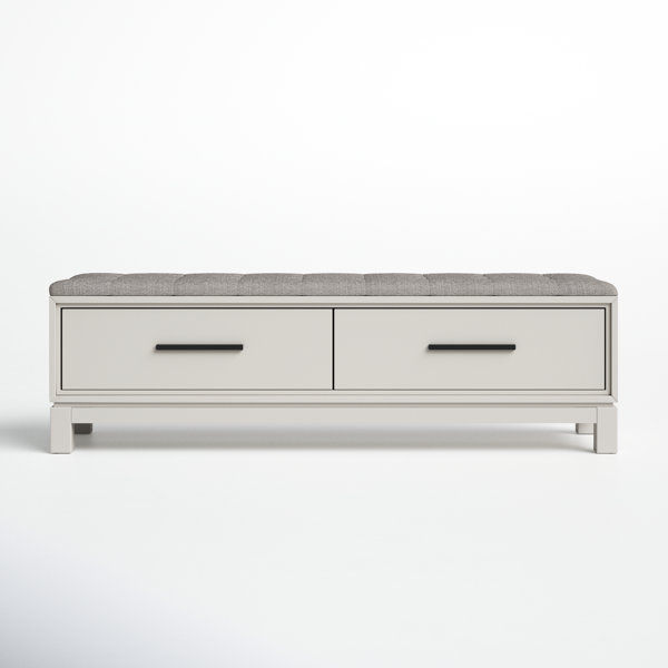 Wrightia Polyester Blend Upholstered Storage Bench added by sallie tyler