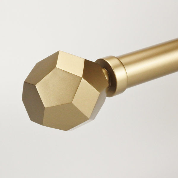 Jasmary Iron Adjustable Single Curtain Rod added by sallie tyler