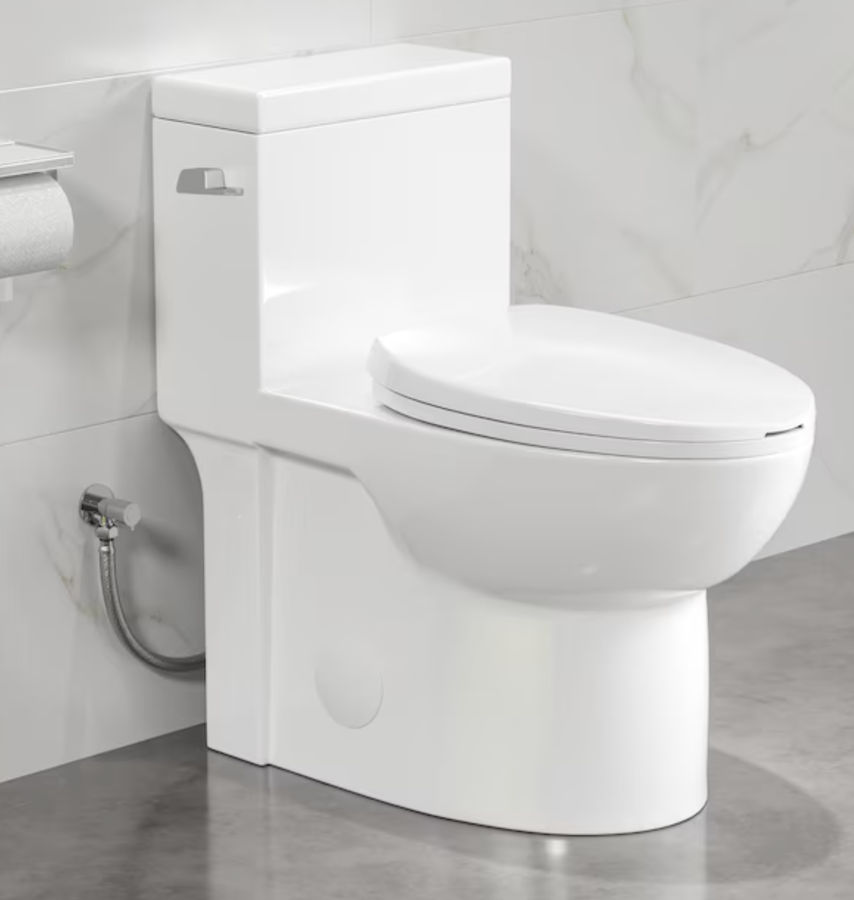 Eridanus Denbigh White Elongated Chair Height Toilet added by Jamie Moon