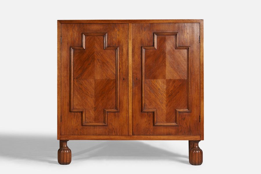 Swedish Designer, Large Cabinet, Oak, Sweden, 1930s added by Sarah Mulberry