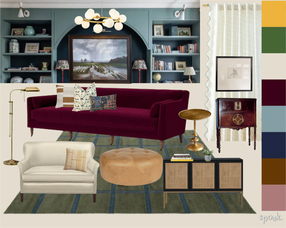 Family Room Inspo designed by Lauren Thorp
