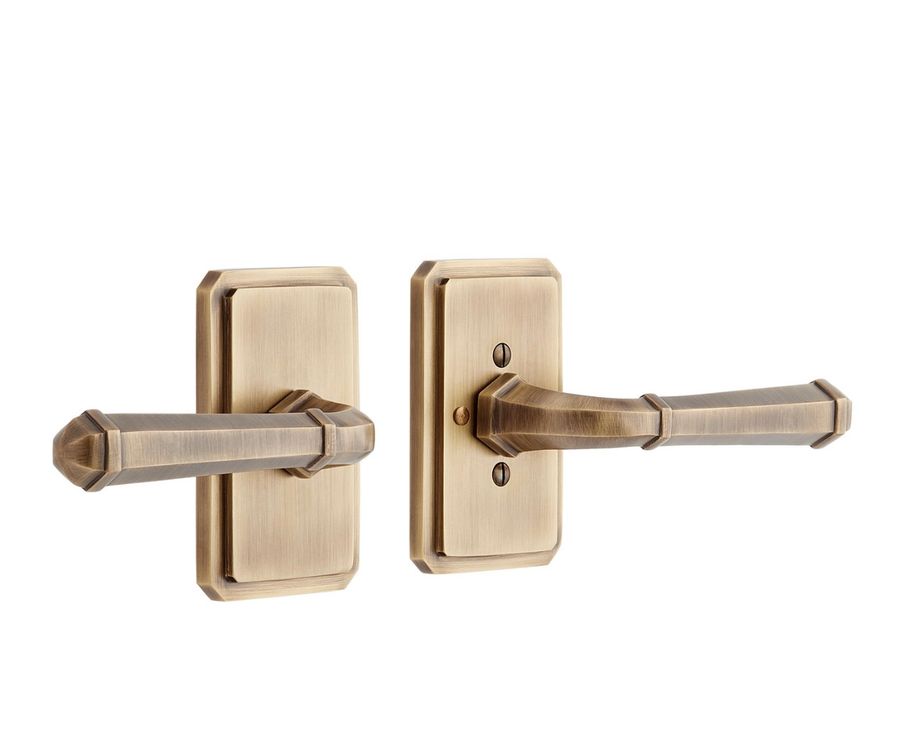 Matter solid brass interior door set lever handle privacy added by Kylie Park