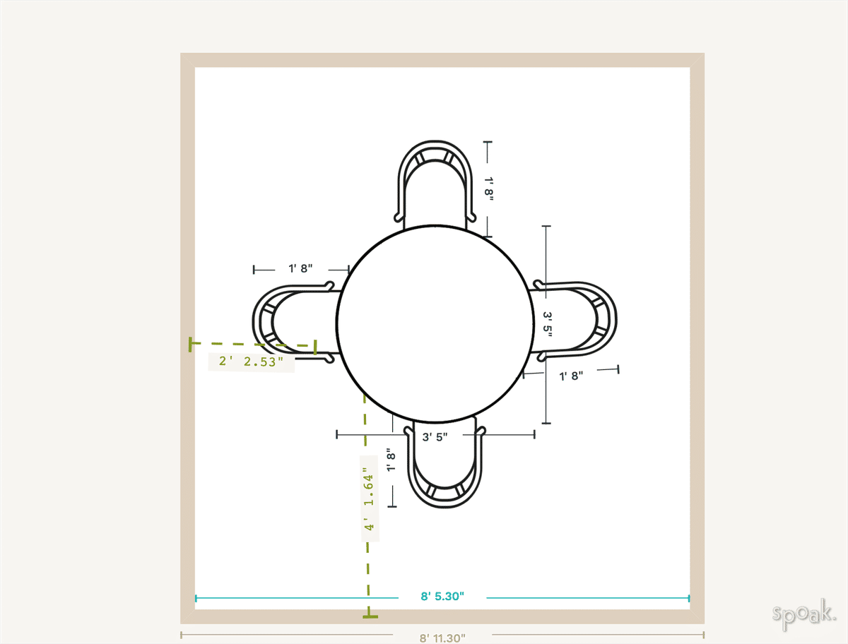 Kitchen Layout designed by Lexi Calderon