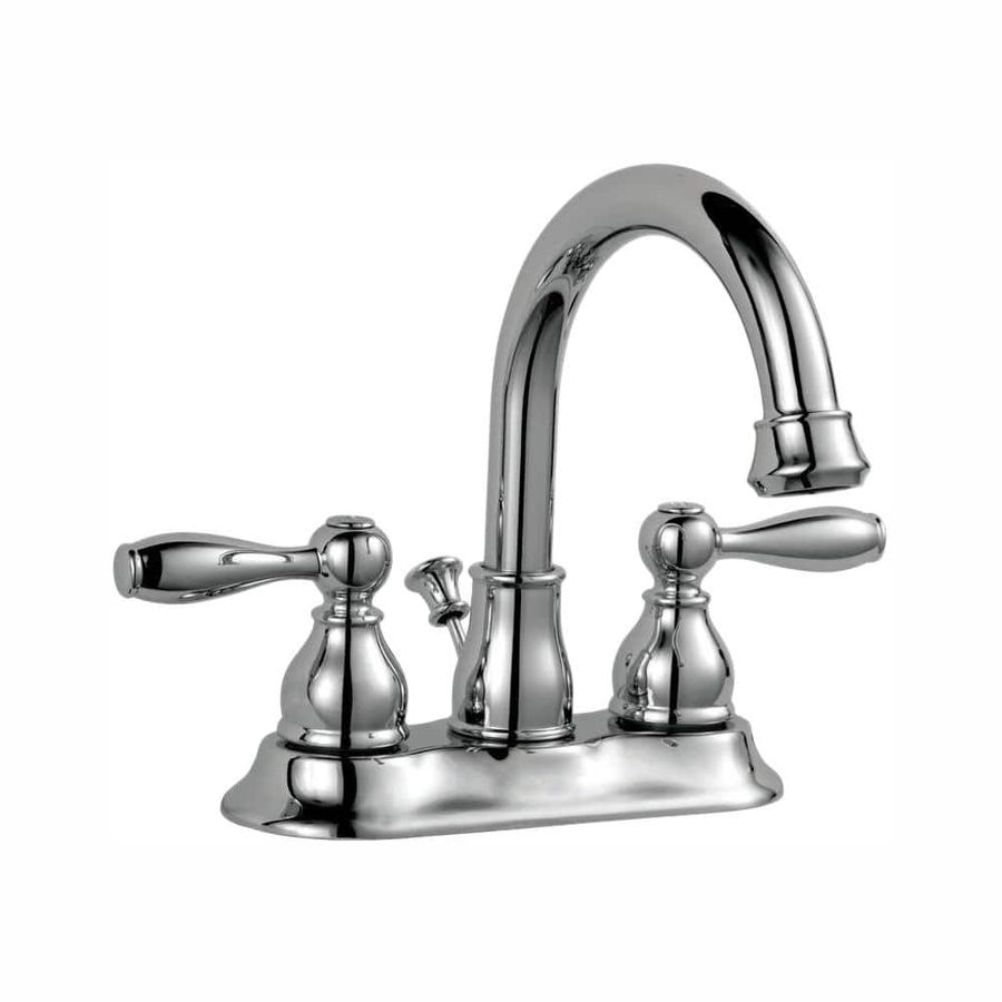 Glacier Bay Mandouri 4 in. Centerset 2-Handle High-Arc Bathroom Faucet in Polished Chrome HD67513W-6701 - The Home Depot added by Katherine Betros