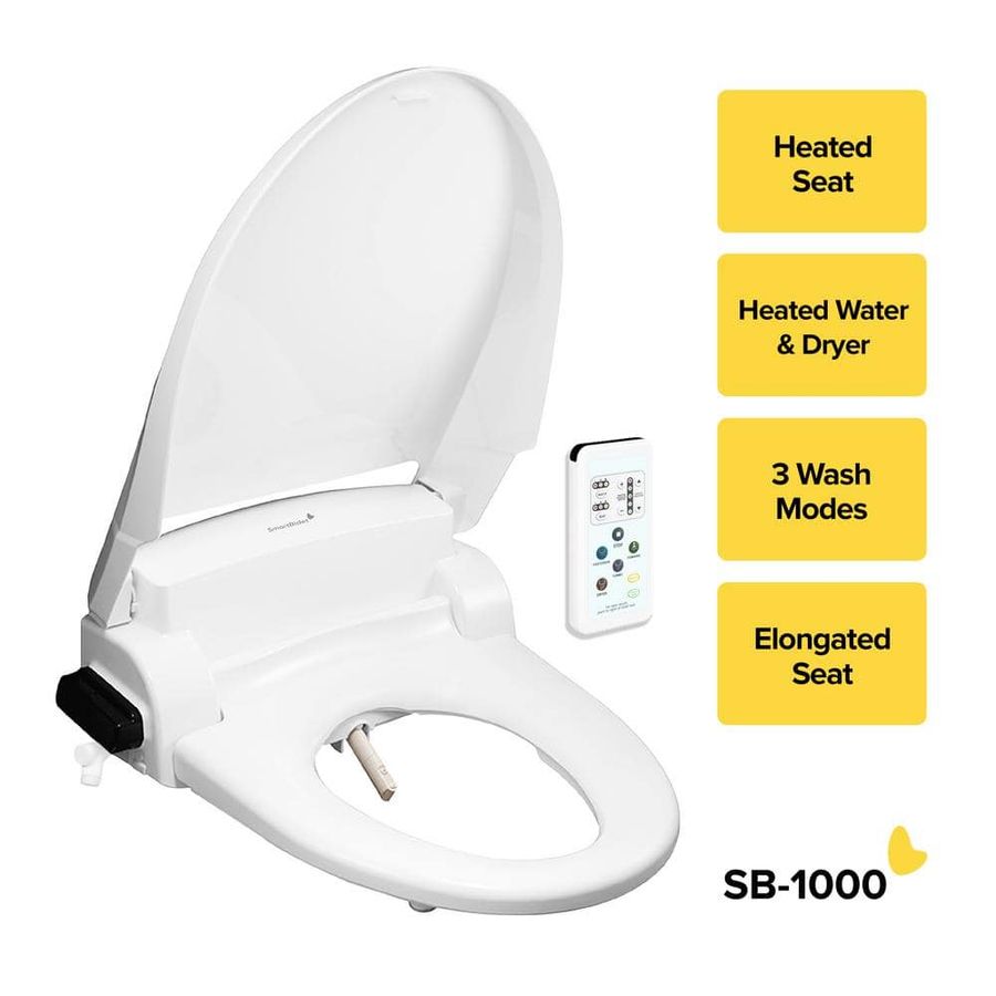 SmartBidet Electric Bidet Seat for Elongated Toilets added by KH Design Concepts