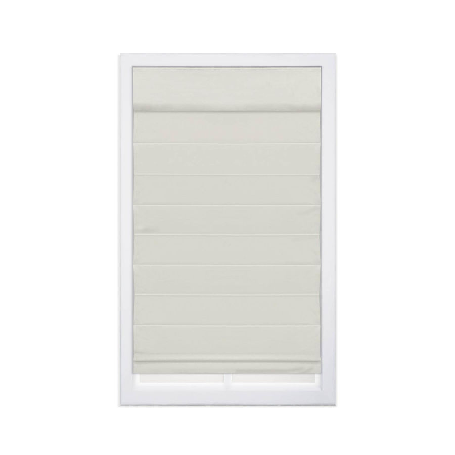 Symple Stuff Cordless Blackout 100% Cotton Roman Shade with Cellular Shade Backing & Reviews | Wayfair added by Samantha Elizabeth