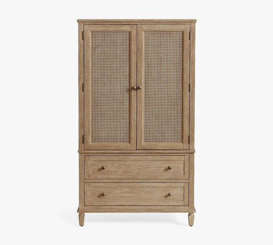 Sausalito Cane Armoire added by Evie Leigh