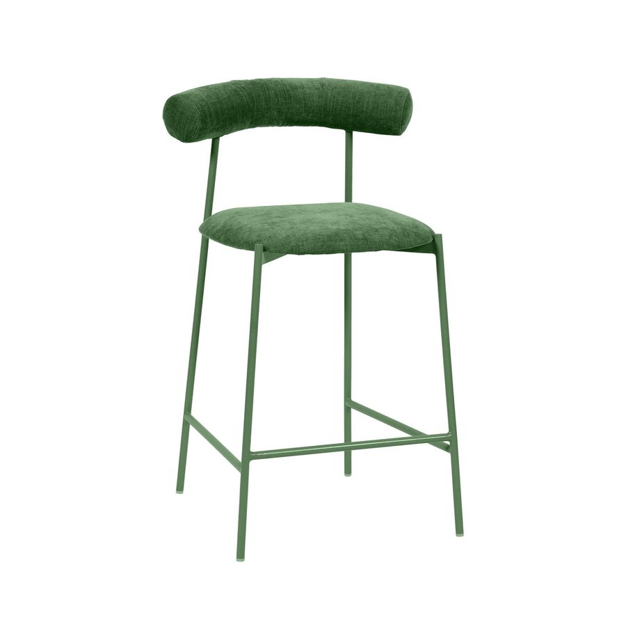 Liliana Performance Velvet Stool added by Joanna Andreoni