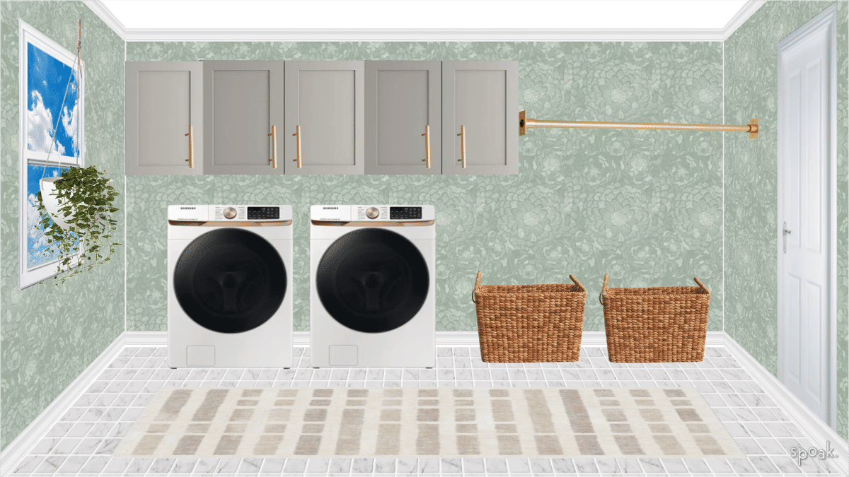 Laundry Room Inspo designed by Sarah Watford