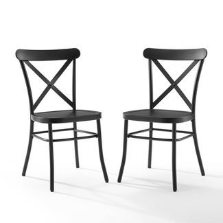 Set of 2 Camille Dining Chair Matte Black - Crosley added by Madi Johnson
