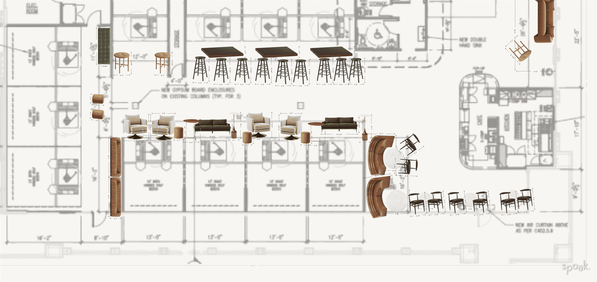 Play Room Floor Plan designed by Carolina Florez