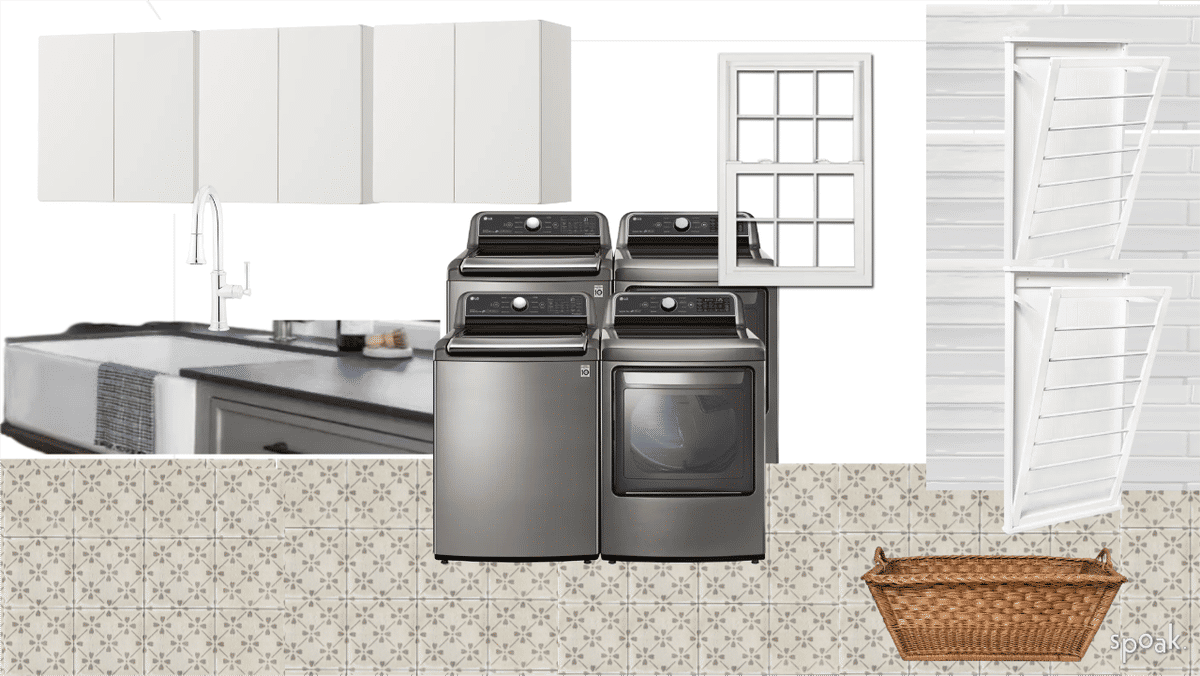 Laundry Room Ideas designed by Maddie Berman