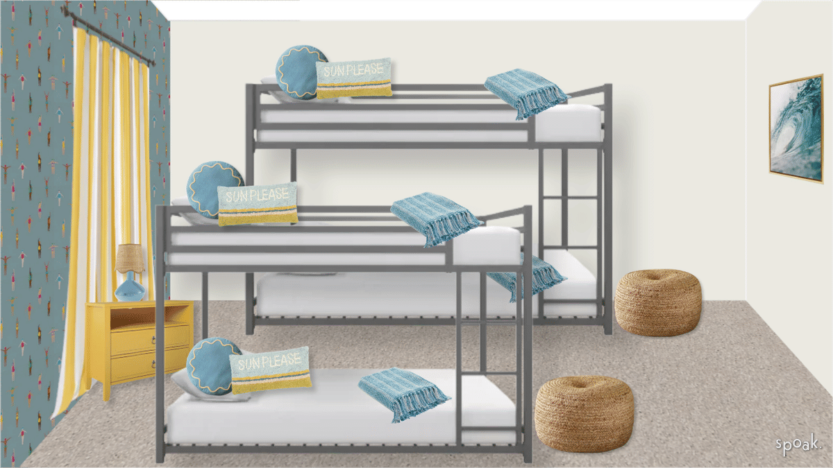 Dorm Room Inspiration designed by Elissa Hall