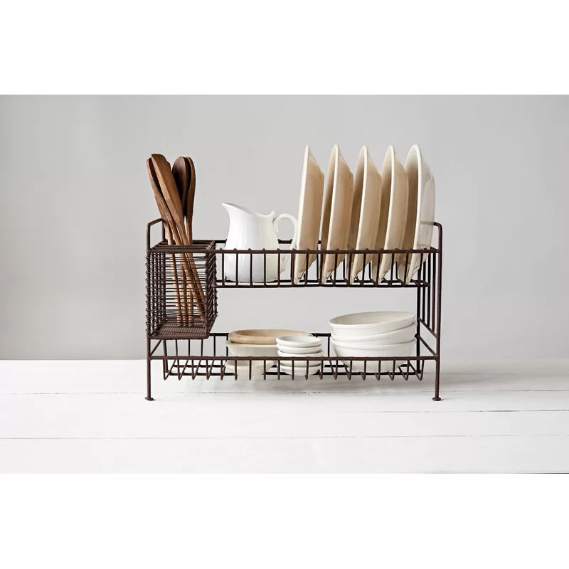 Metal Cast Iron 2 Tier Dish Rack added by Spoak Member