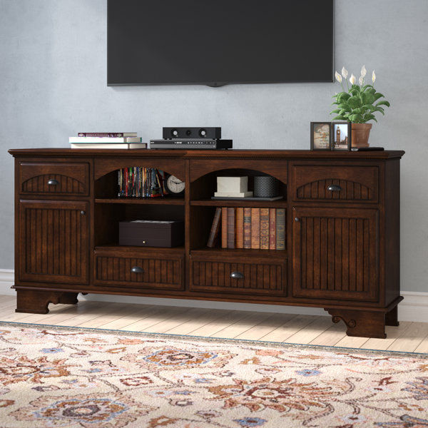 Vicknair Solid Wood TV Stand for TVs up to 88" added by Jennifer Gerken