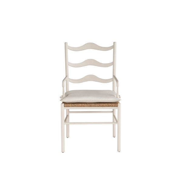 Rosalie Ladder Back Arm Chair in White added by Sarah Jane Meek