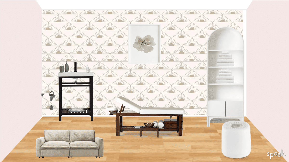 Gray Craft Room Inspiration designed by Shanika Greenlee