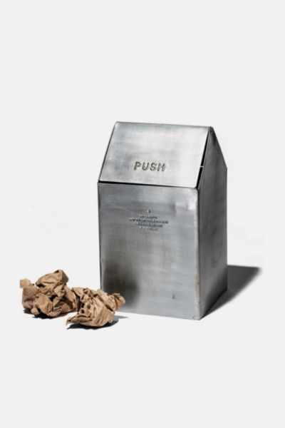 Puebco Reclaimed Stainless Steel Countertop Dustbin added by Evie Leigh