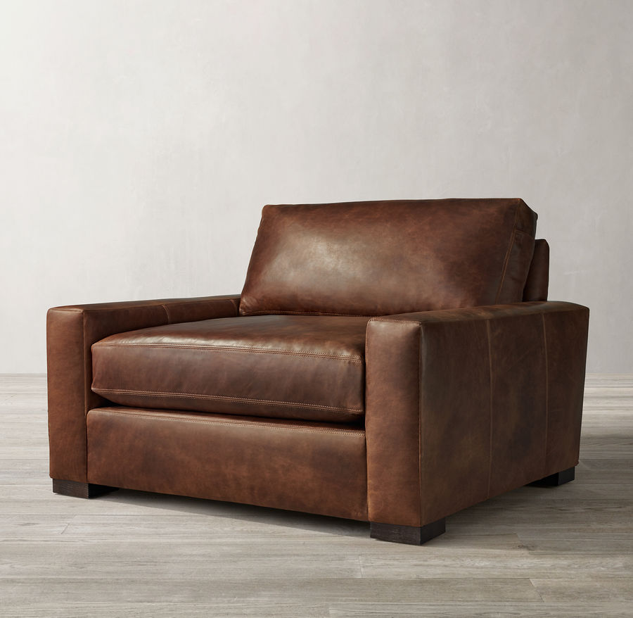 MAXWELL LEATHER CHAIR-AND-A-HALF added by Hayley Andreesen