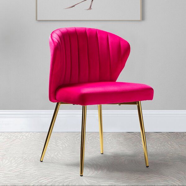 Daulton 20'' Wide Velvet Side Chair added by Spoak Member