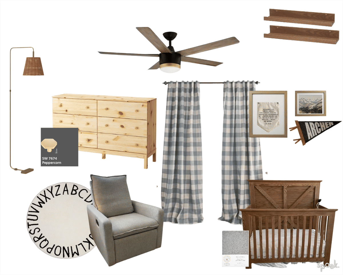 Nursery Ideas designed by Megan Hendel
