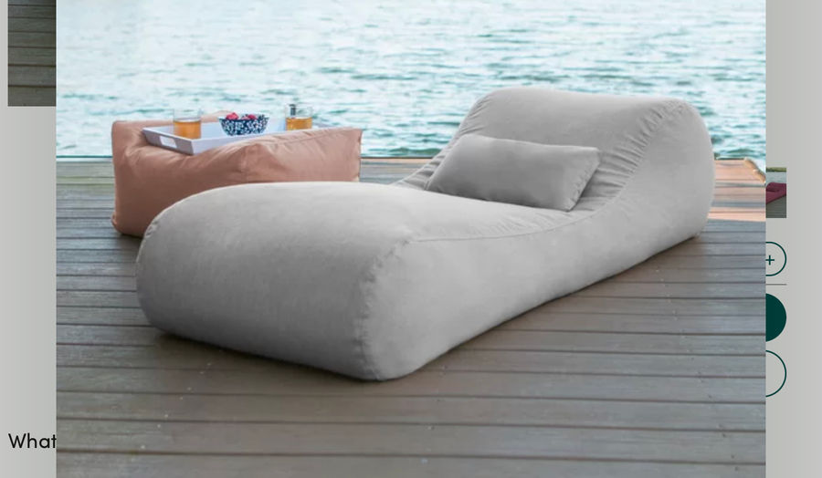 Gemma 68'' Long Single Chaise Sunbrella with Cushions added by Taylor King
