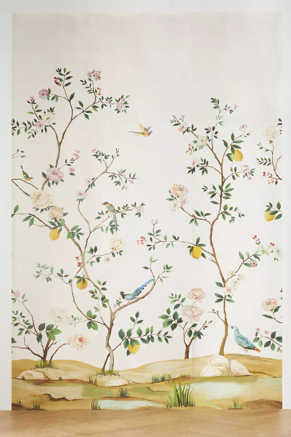 Blossom Chinoiserie Mural added by Bethesda Home Stylist