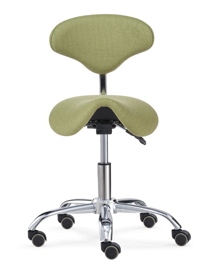 Tilt Adjustable Ergonomic Saddle Stool Medical Dental Chair added by Melissa Genest
