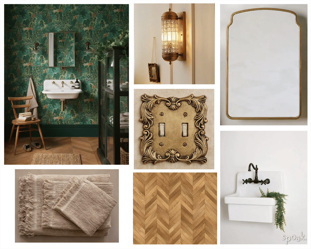 Bathroom Inspo designed by Ella Rausch