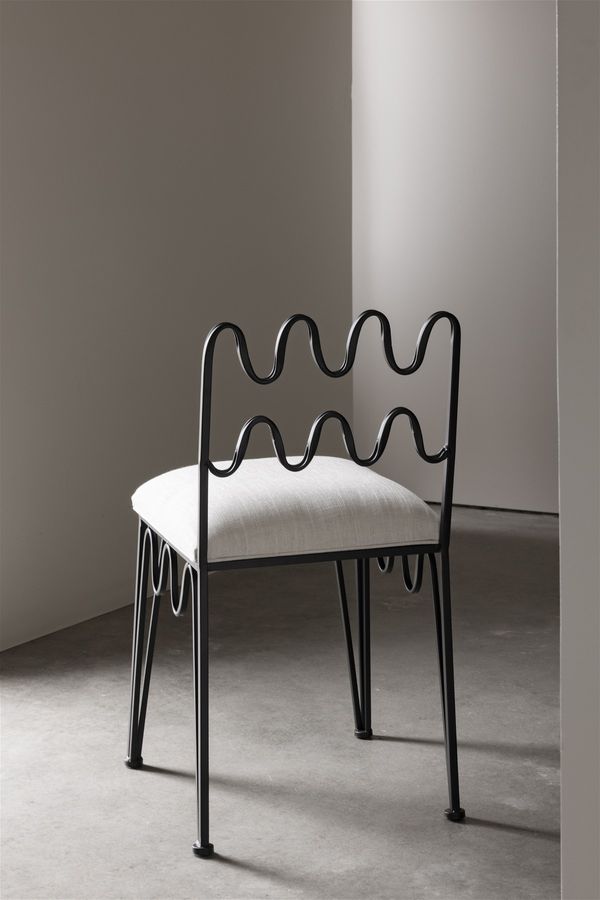 Wave Counter Stool by Rachel Donath, Black added by Spoak 